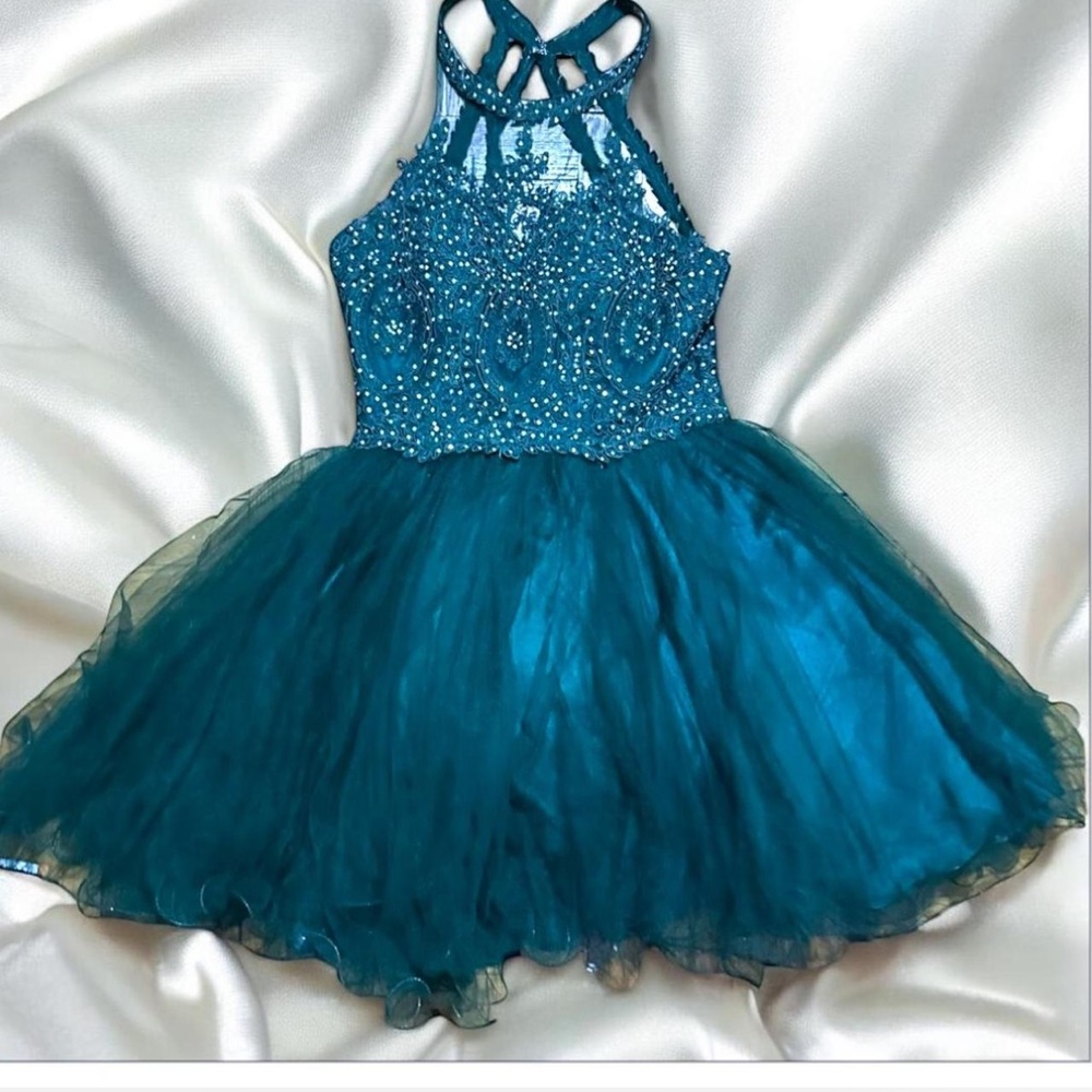 Emerald Green Dancing Queen Dress